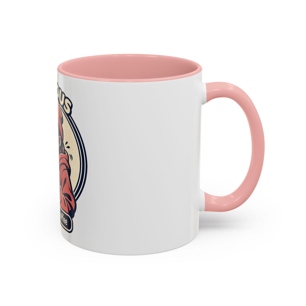 Coffee Mug — 'Anxious But I Have Coffee' Cute Anime Comfort Mug