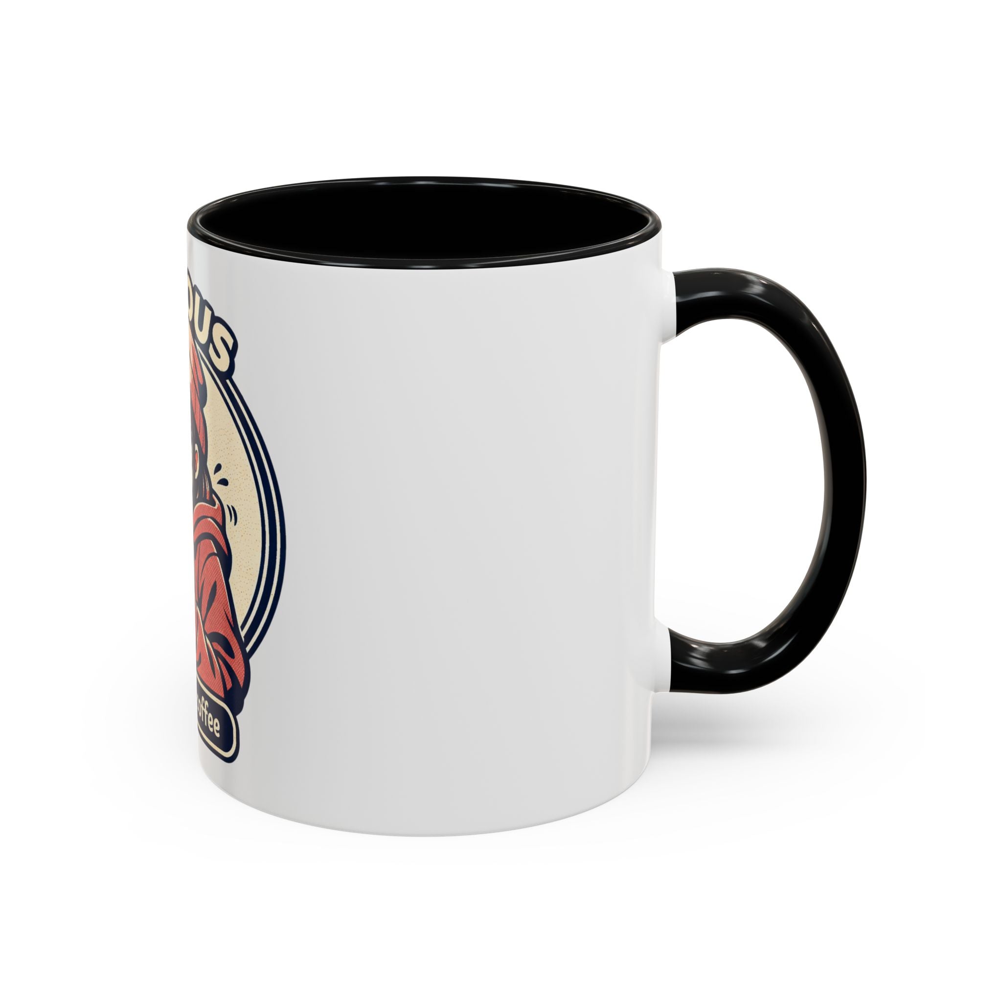 Coffee Mug — 'Anxious But I Have Coffee' Cute Anime Comfort Mug