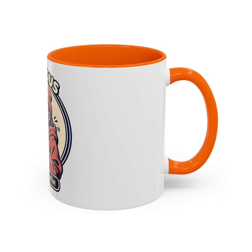 Coffee Mug — 'Anxious But I Have Coffee' Cute Anime Comfort Mug