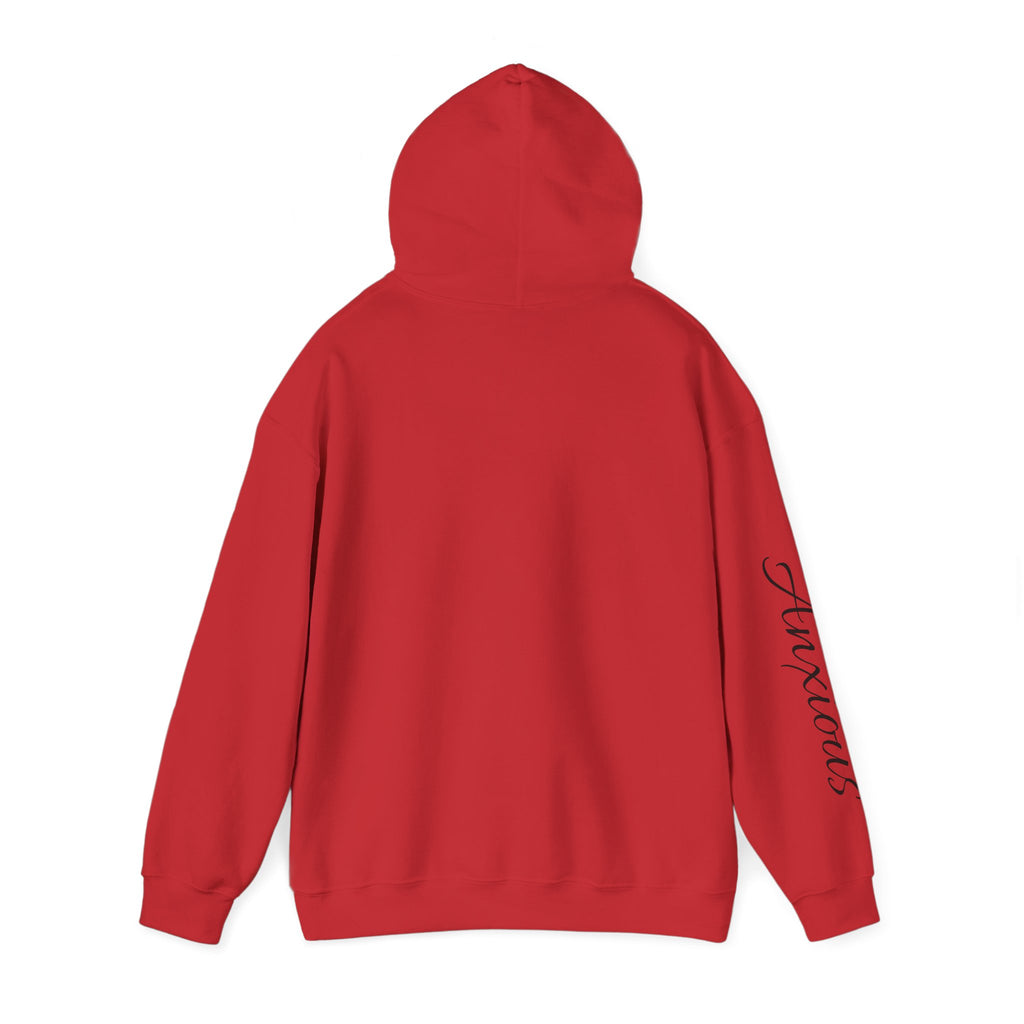 Hoodie — 'What Baby Daddy?' Sassy Graphic Hooded Sweatshirt (Anxious Sleeve)
