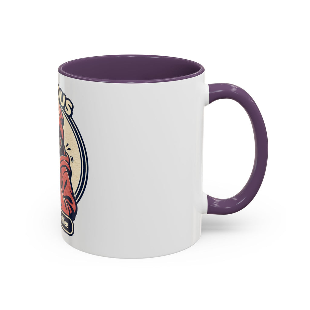 Coffee Mug — 'Anxious But I Have Coffee' Cute Anime Comfort Mug