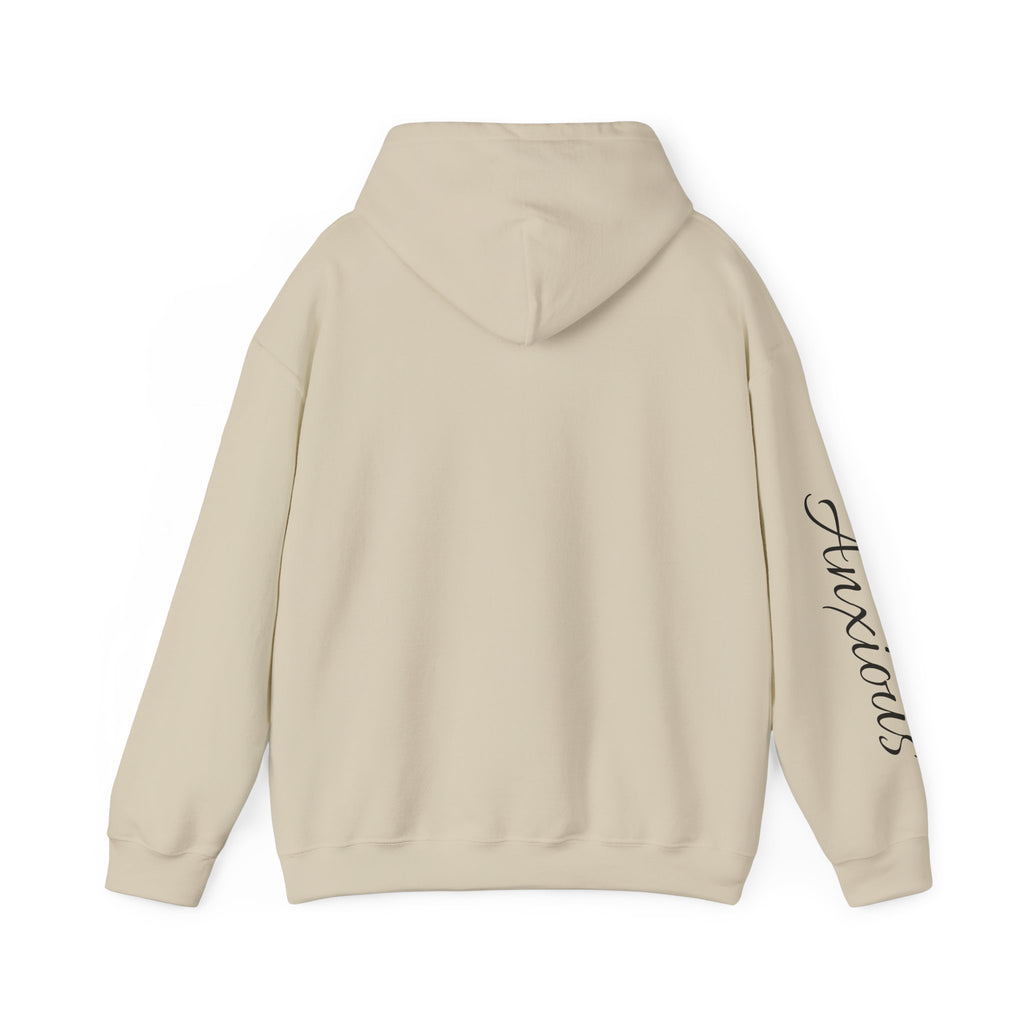 Hoodie — 'What Baby Daddy?' Sassy Graphic Hooded Sweatshirt (Anxious Sleeve)
