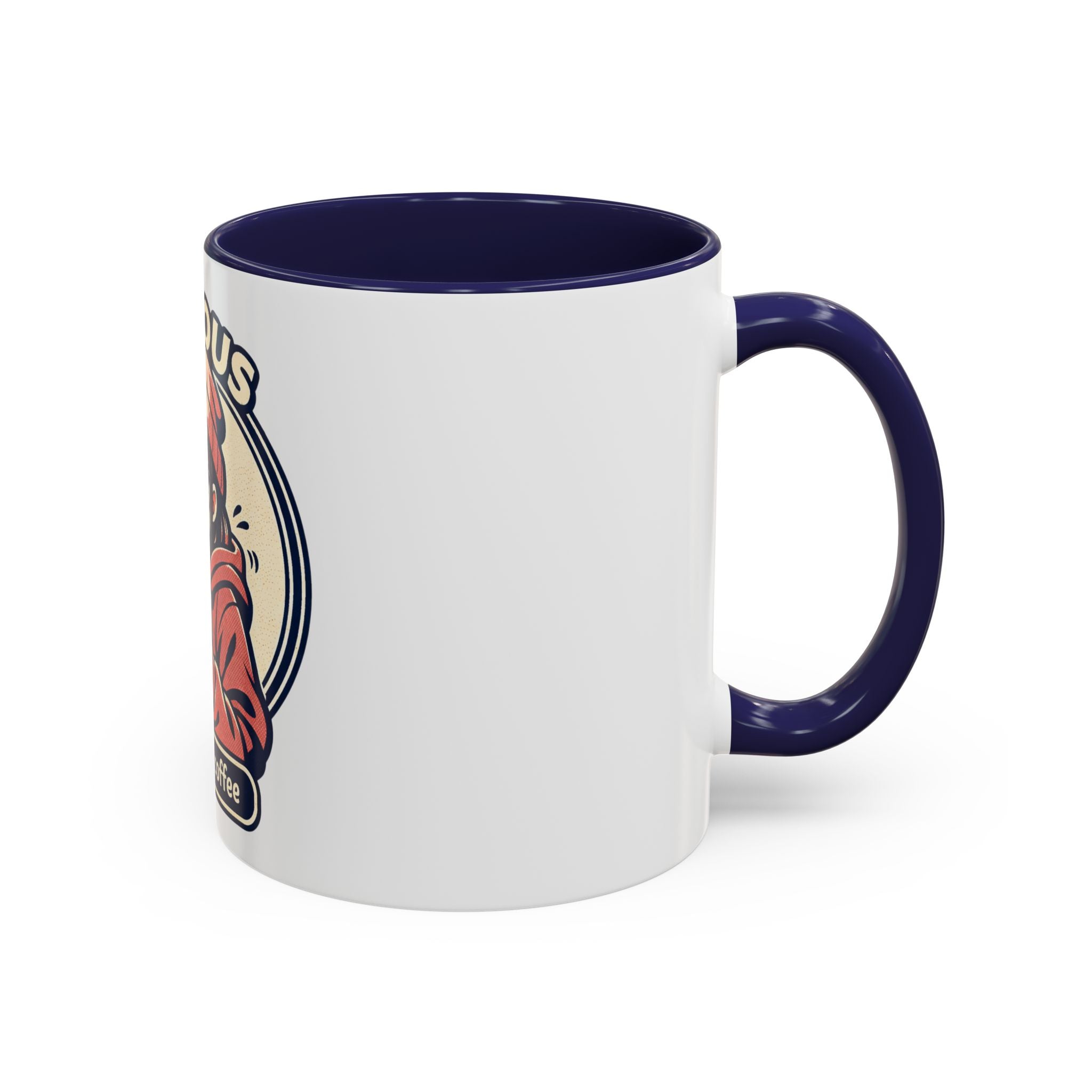 Coffee Mug — 'Anxious But I Have Coffee' Cute Anime Comfort Mug