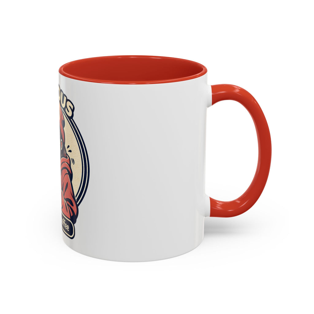 Coffee Mug — 'Anxious But I Have Coffee' Cute Anime Comfort Mug