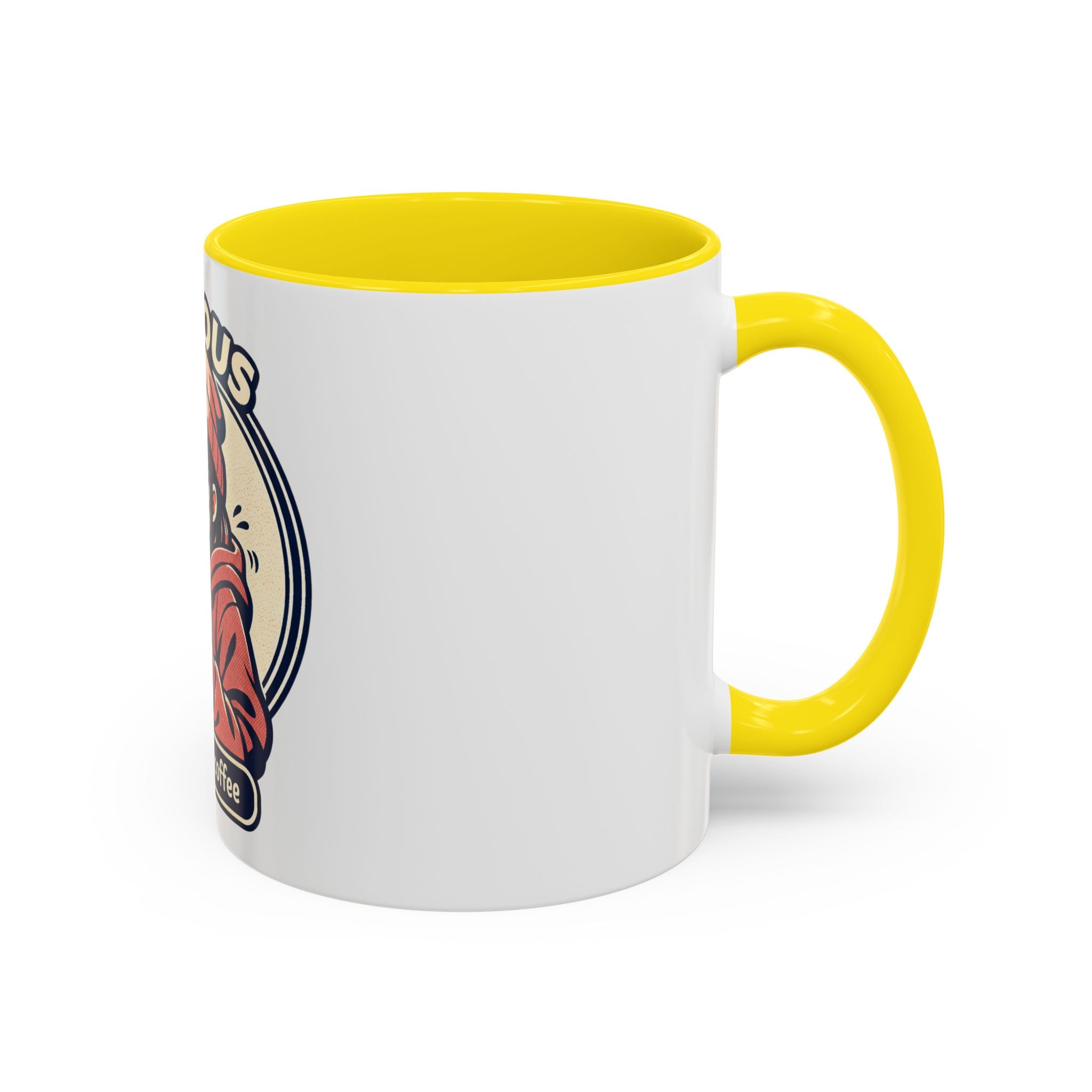 Coffee Mug — 'Anxious But I Have Coffee' Cute Anime Comfort Mug