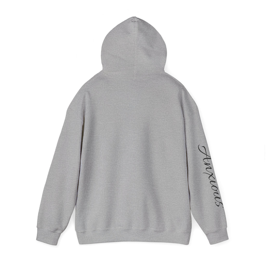 Hoodie — 'What Baby Daddy?' Sassy Graphic Hooded Sweatshirt (Anxious Sleeve)