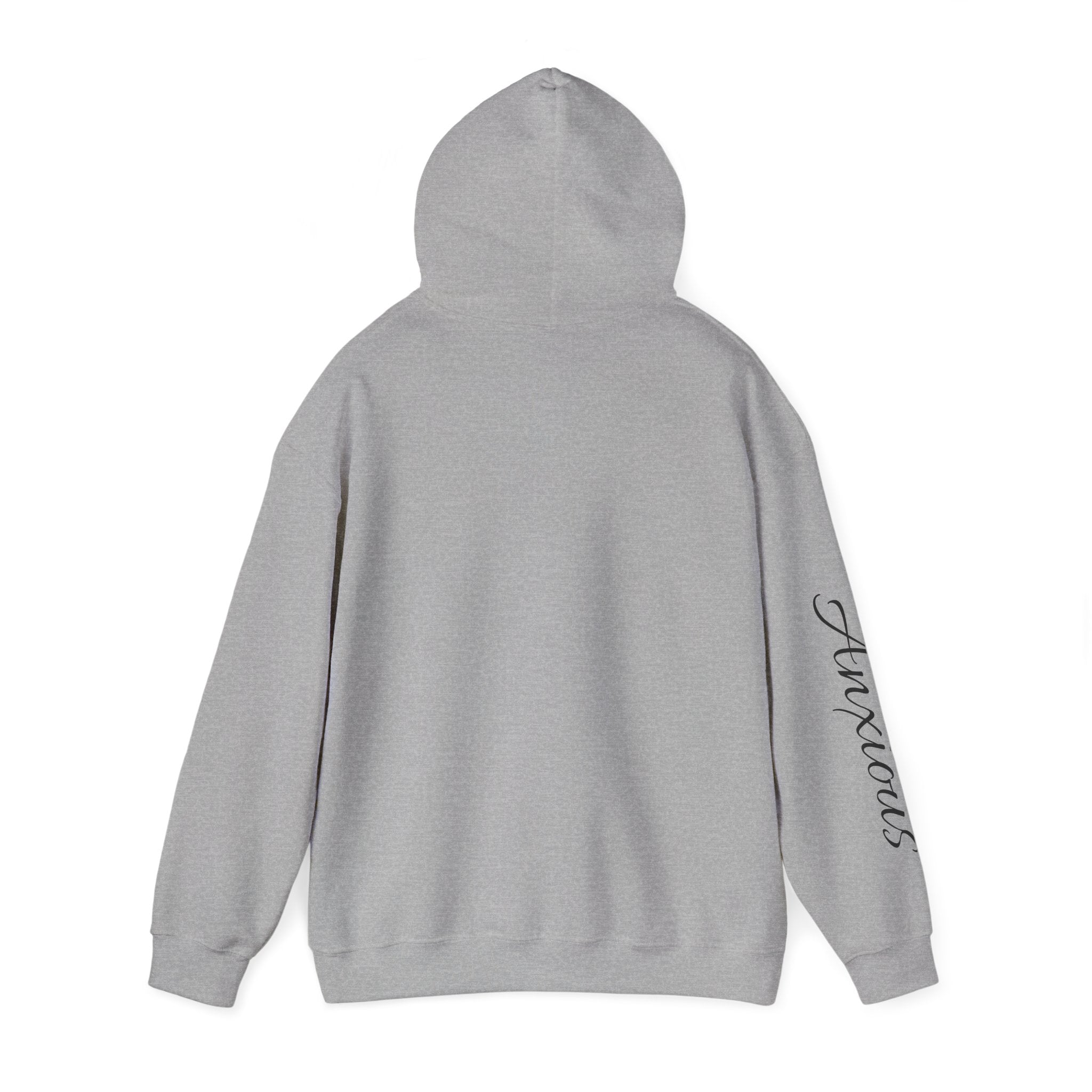 Hoodie — 'What Baby Daddy?' Sassy Graphic Hooded Sweatshirt (Anxious Sleeve)