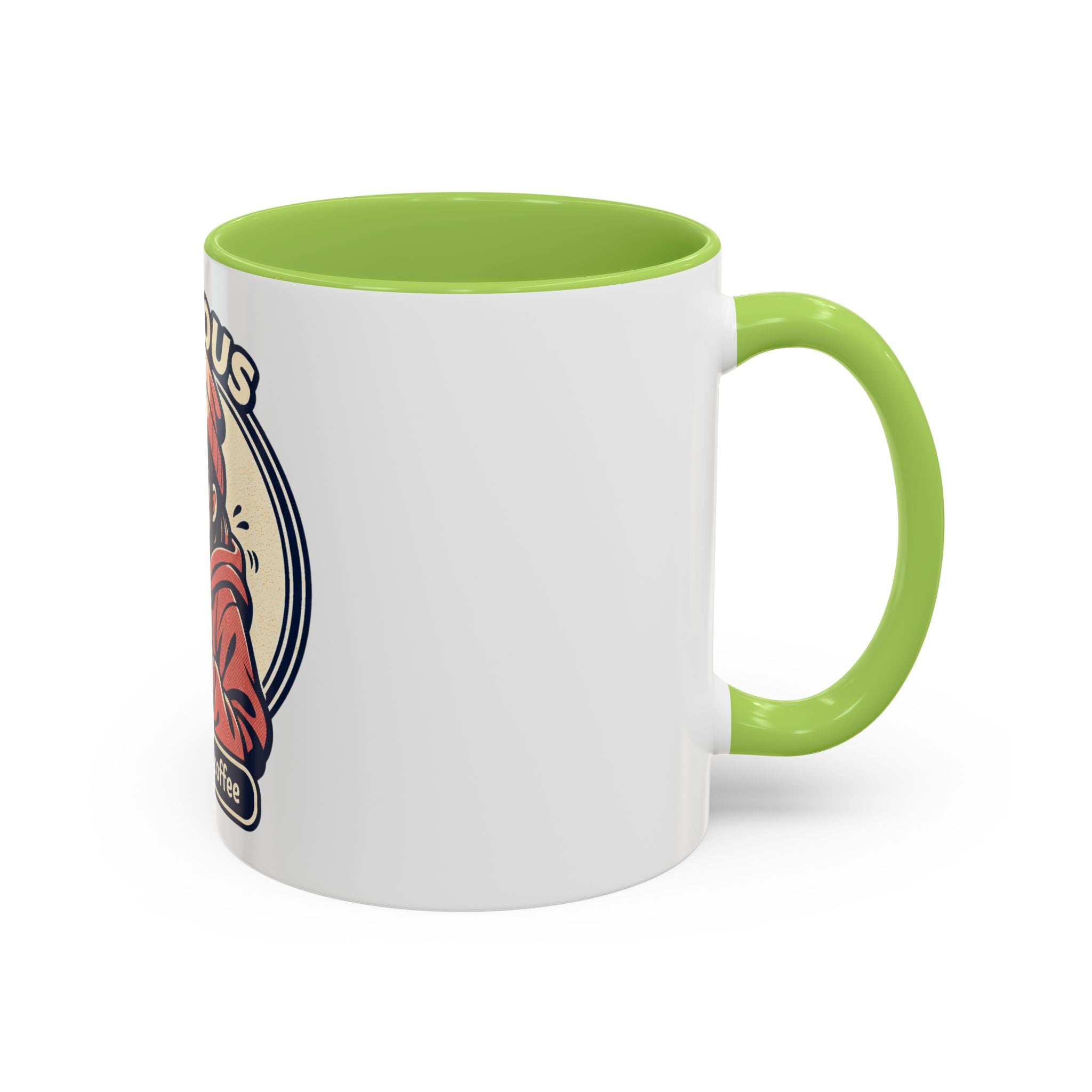 Coffee Mug — 'Anxious But I Have Coffee' Cute Anime Comfort Mug