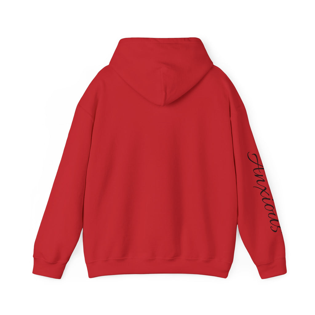 Hoodie — 'What Baby Daddy?' Sassy Graphic Hooded Sweatshirt (Anxious Sleeve)