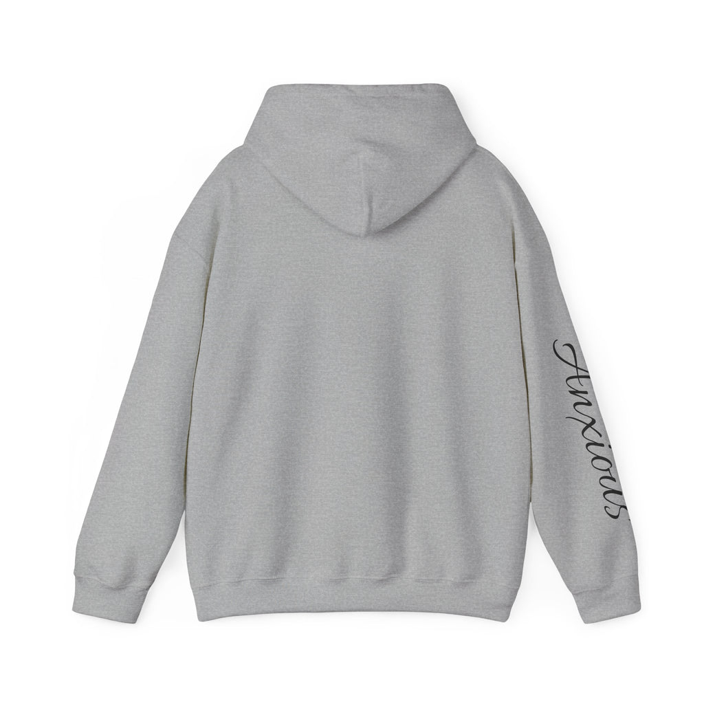 Hoodie — 'What Baby Daddy?' Sassy Graphic Hooded Sweatshirt (Anxious Sleeve)